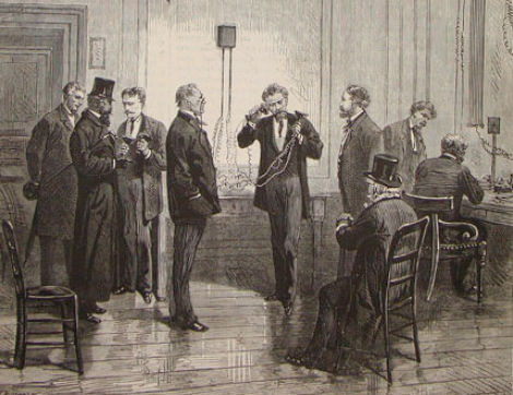 Expériences faites à Paris avec le téléphone Siemens - 1878
